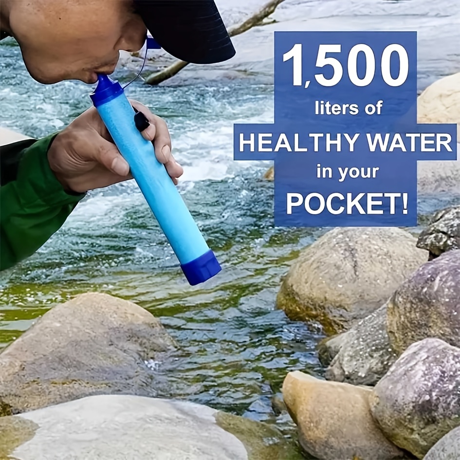 Water Purification Straw - Портативная трубка для очистки воды, рассчитанная