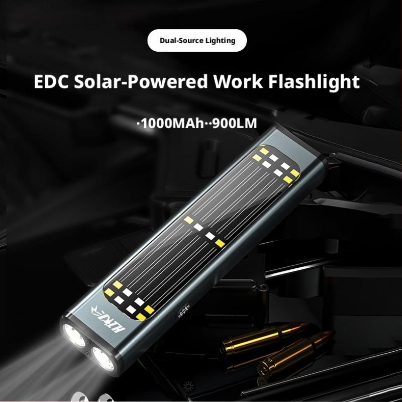 Solar Emergency Charger - Фонарь из алюминиевого сплава, портативная рабочая