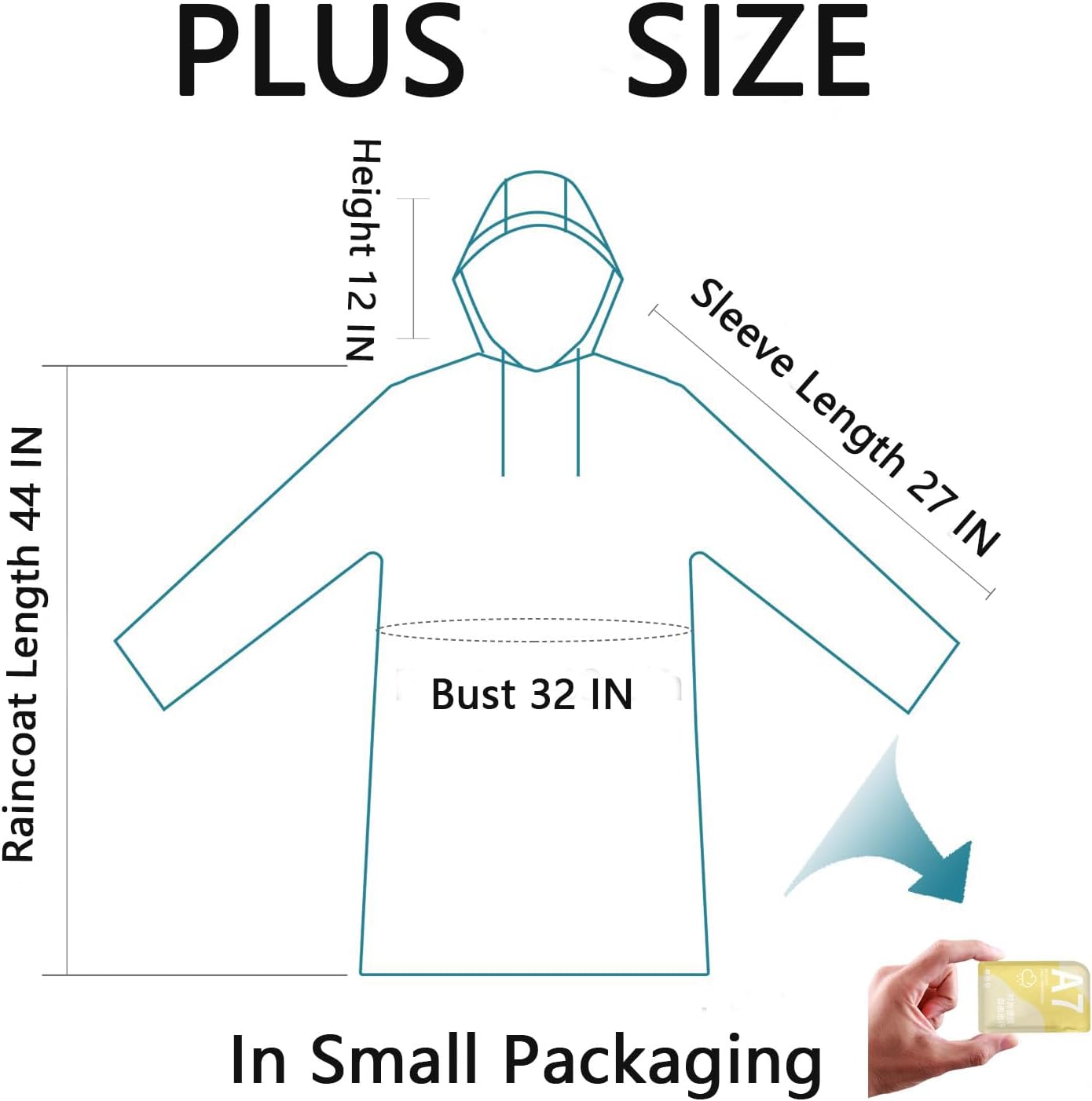 Одноразовые дождевые плащи для – обзор и цена Emergency Poncho Rain