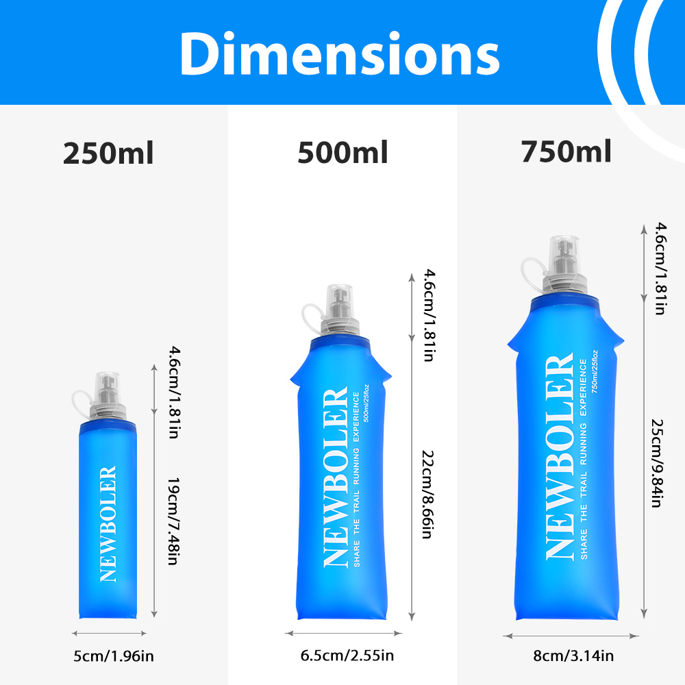 750 мл бутылка для воды ТПУ ск – обзор и цена Water Bag Collapsible