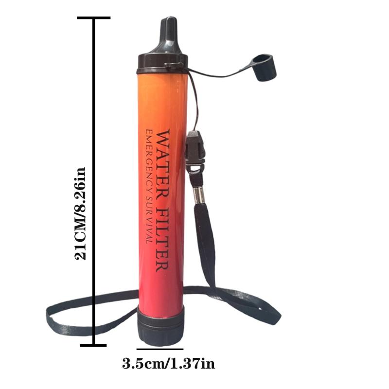 Портативный фильтр-соломинка д – обзор и цена Water Purification Straw