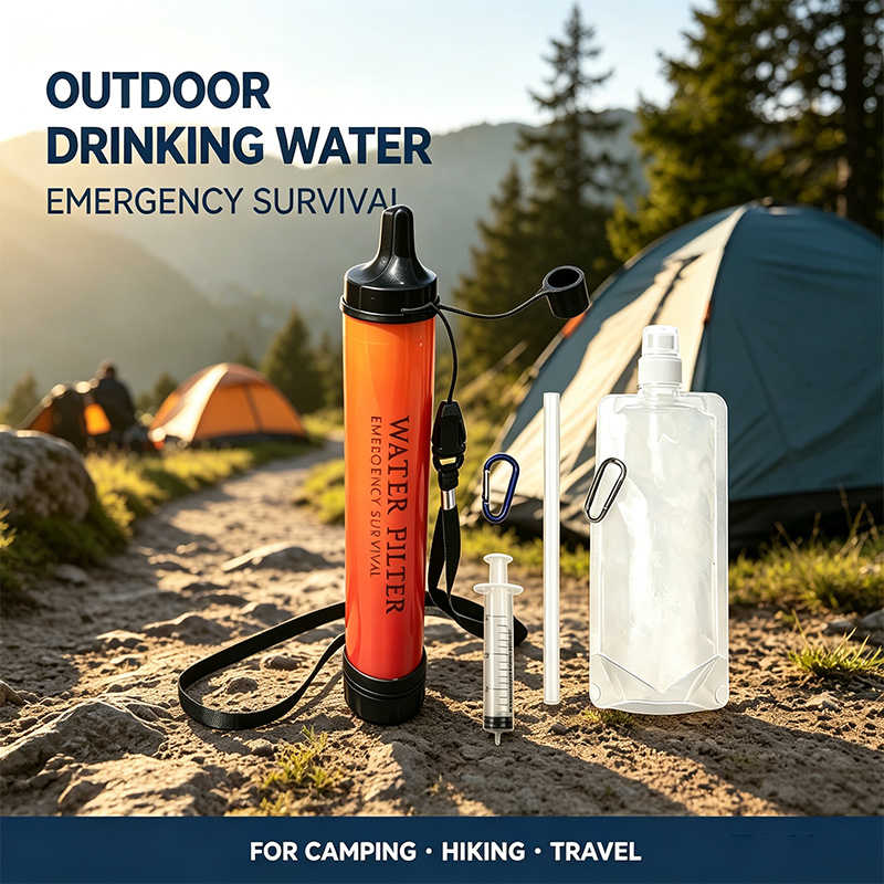 Портативный фильтр-соломинка д – обзор и цена Water Purification Straw