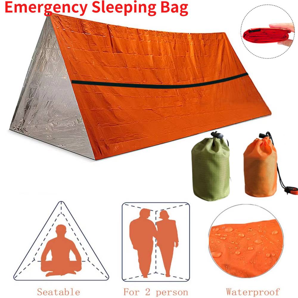 Портативный водонепроницаемый  – обзор и цена Bivy Bag Emergency