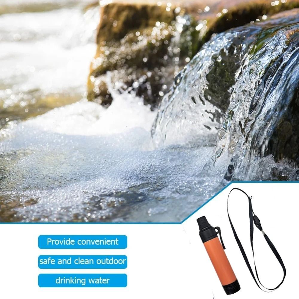 Мини-фильтр для воды в виде со – обзор и цена Water Purification Straw